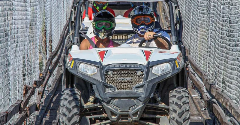 Los Cabos: Ultimate UTVs Adventure, Cross the Wooden Bridge — ATV tour in Cabo San Lucas