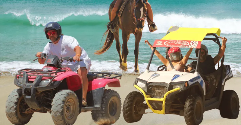 Los Cabos: Combo: Razor, Horseback or atv with transfer — ATV tour in Cabo San Lucas