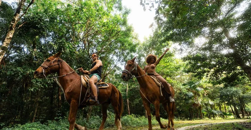 Horseback Riding & ATV Adventure with Ziplines & Cenote — ATV tour in Cancun