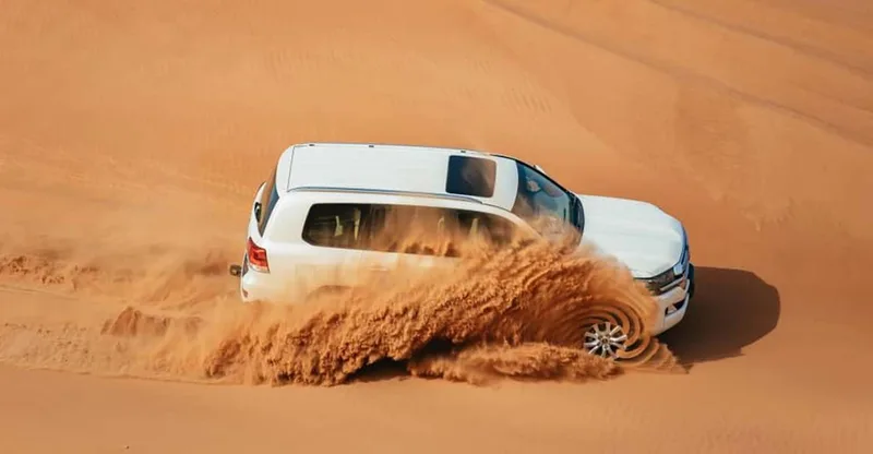Desert Safari, Camel Ride, Quad Bike & BBQ Dinner — ATV tour in Dubai