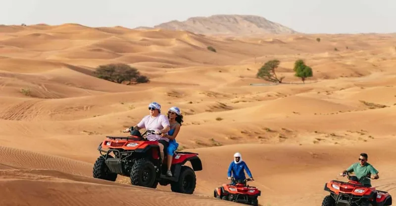 Quad & ATV Bike, Red Dune Desert and Safari Adventure — ATV tour in Dubai