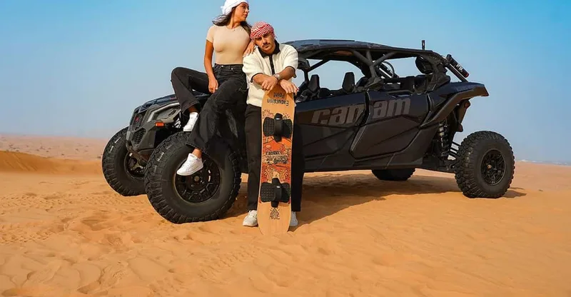Quad Bike, Dune Buggy, and Sandboarding Experience — ATV tour in Dubai