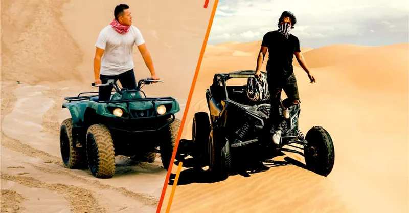 Quad Bike or Dune Buggy Adventure & Optional Transfer — ATV tour in Dubai