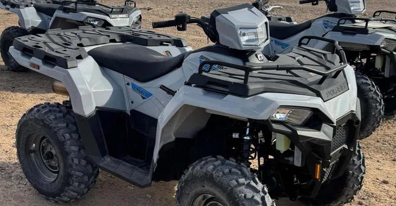 From Las Vegas: Nellis Dunes ATV Tour with Shuttle Transfer — ATV tour in Las Vegas