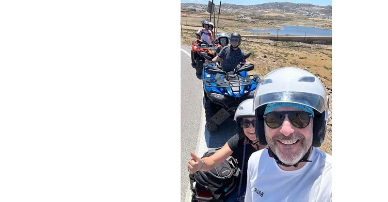 Rent an ATV/QUAD 450cc and explore hidden gems — ATV tour in Mykonos