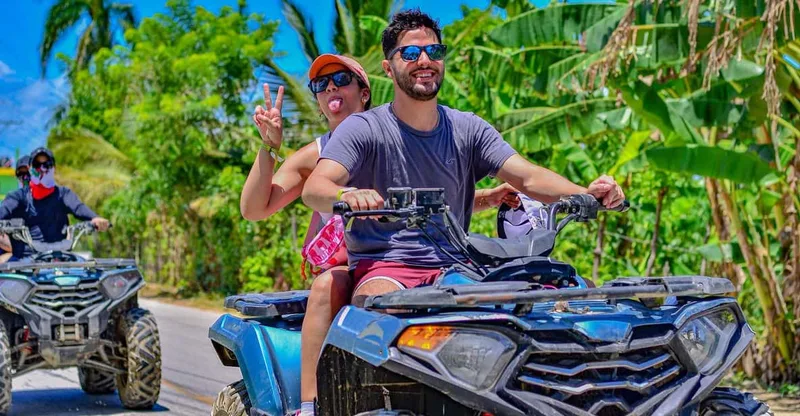Punta Cana ATV Tour, Macao Beach & Horseback Riding Excusion — ATV tour in Punta Cana