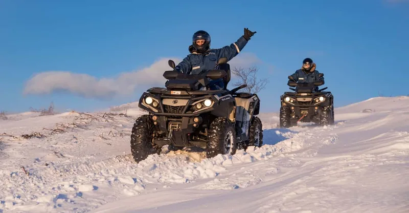 From Reykjavik: ATV Ride and Blue Lagoon Tour with Transfer — ATV tour in Reykjavik