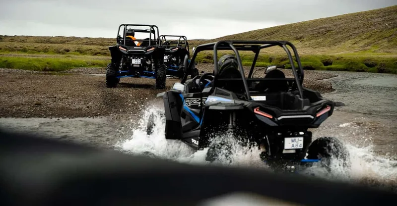 Reykjadalur: Buggy Adventure & Natural Baths — ATV tour in Reykjavik