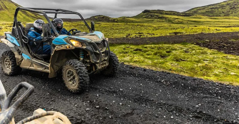 2.5hr Lava Field Buggy Adventure with pickup from Reykjavik — ATV tour in Reykjavik