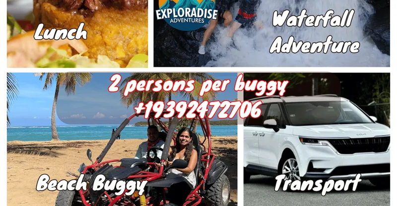 Piñones Beach Buggy + El Yunque Waterfall Adventure — ATV tour in Puerto Rico