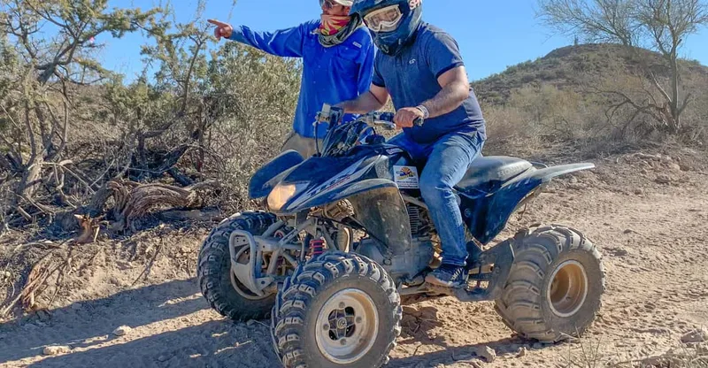From Phoenix: ATV Training Session — ATV tour in Scottsdale & Phoenix